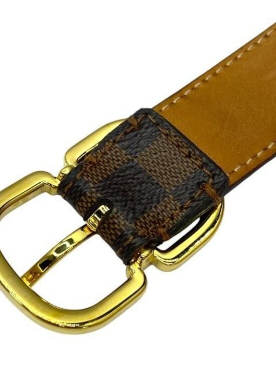 Louis Vuitton M9744 Santure Mini Belt Accessories Small Damier Leather Brown main image 9